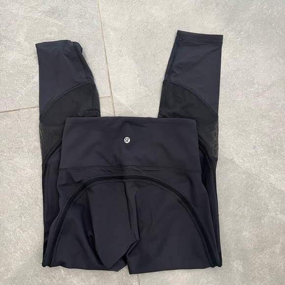 LULULEMON Fresh in Mesh tights 25 inch luxtreme mesh size 4 - Picture 4 of 10